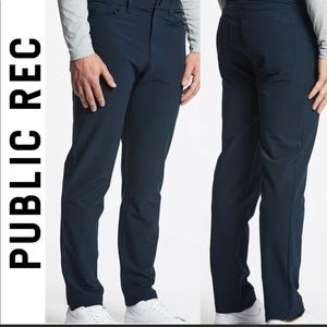 Public Rec Pants Workday Pant Slim fit Navy Size 33x32